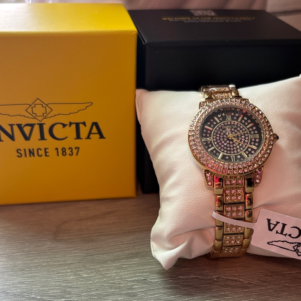 Invicta Women's wildflower 32mm gold tone #69425
